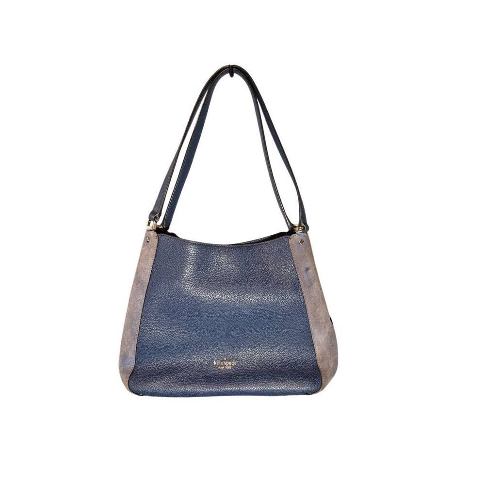 Kate Spade Leila Triple Medium Compartment Leather/Suede Shoulder Bag (Project B